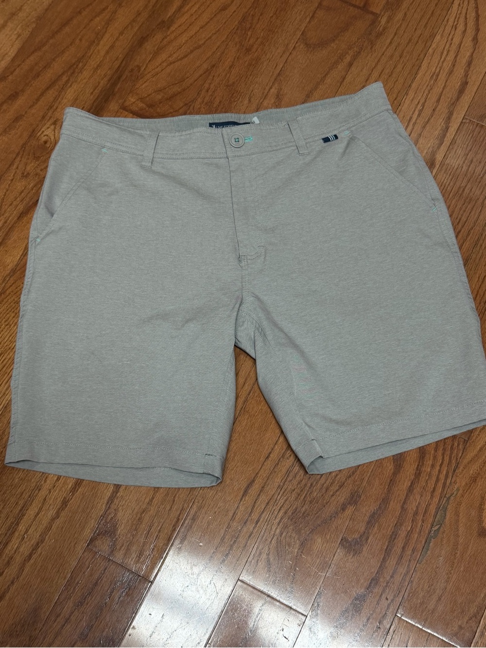 Live Forever Golf Mens Coast to Course Performance Shorts Heathered Grey Size 34